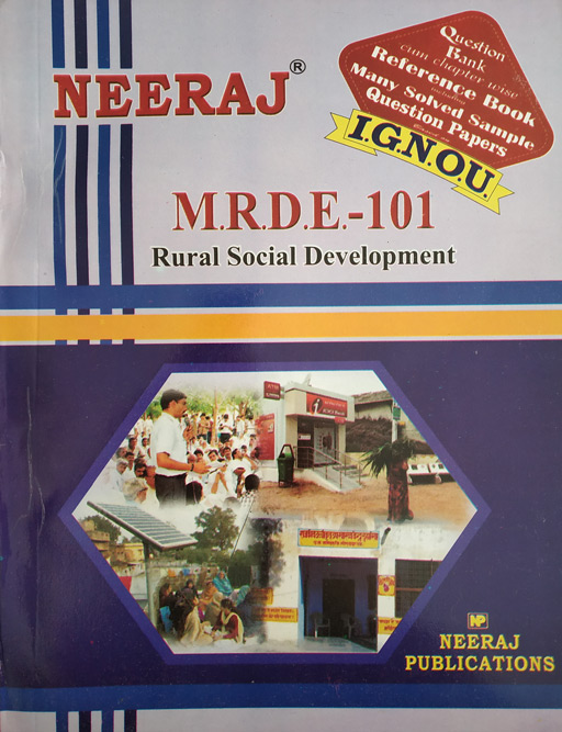 Neeraj MRDE - 101 Rural Social Development